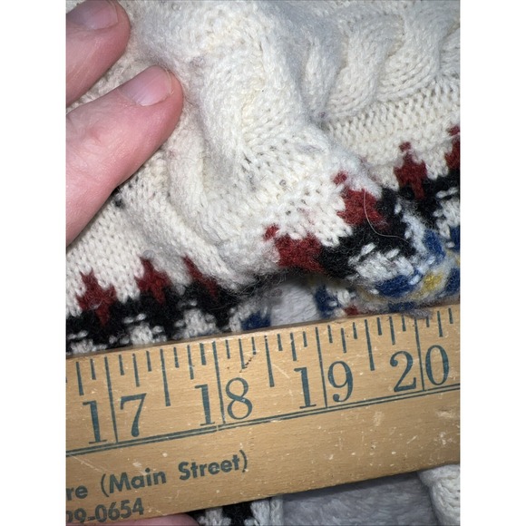 Veronica Beard Sweater Women's Medium Crew Neck Cable Knit Stripes Jimena - Picture 4 of 10